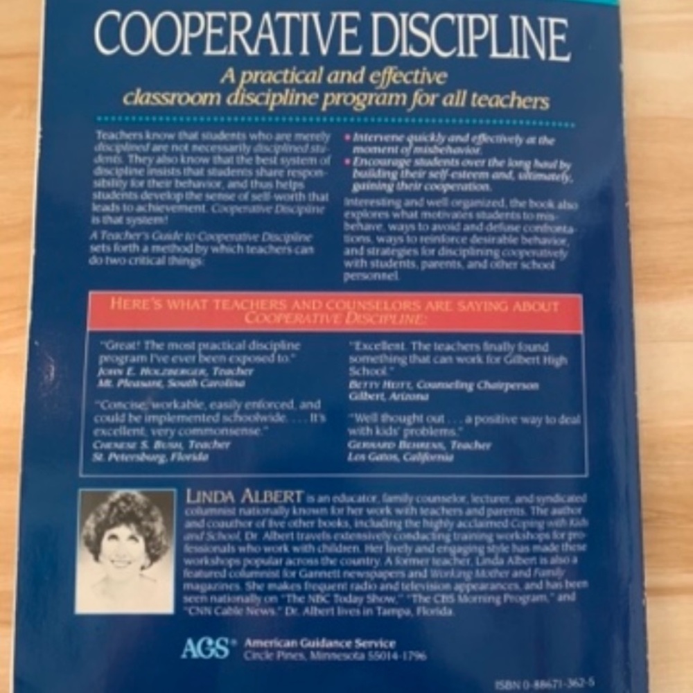 A teachers guide to Cooperative Discipline- How to Manage your Classroom BOOK! - Picture 7 of 8